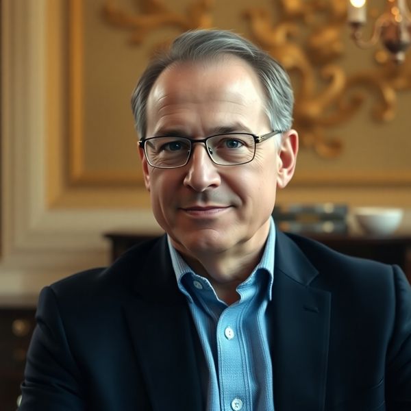 Portrét Pavla Hrdličky, estate poradce Skupiny Novák